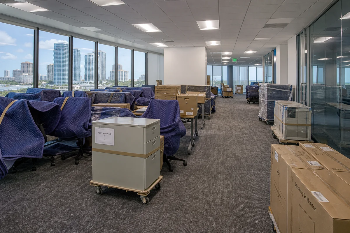 Commercial Moving, Orange Movers in Fort Lauderdale